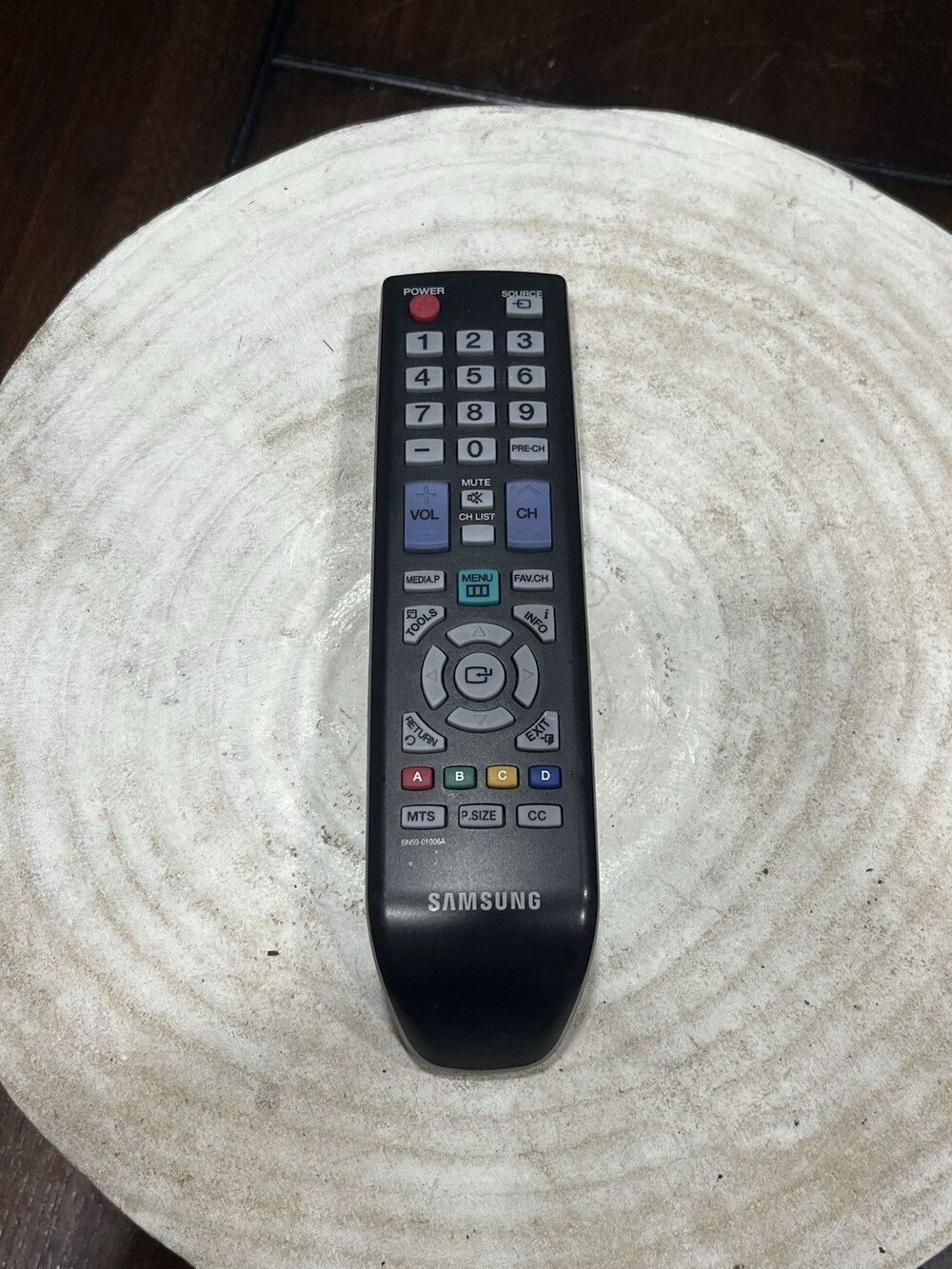 GENUINE Samsung TV Remote Control BN59-01006A OEM Untested